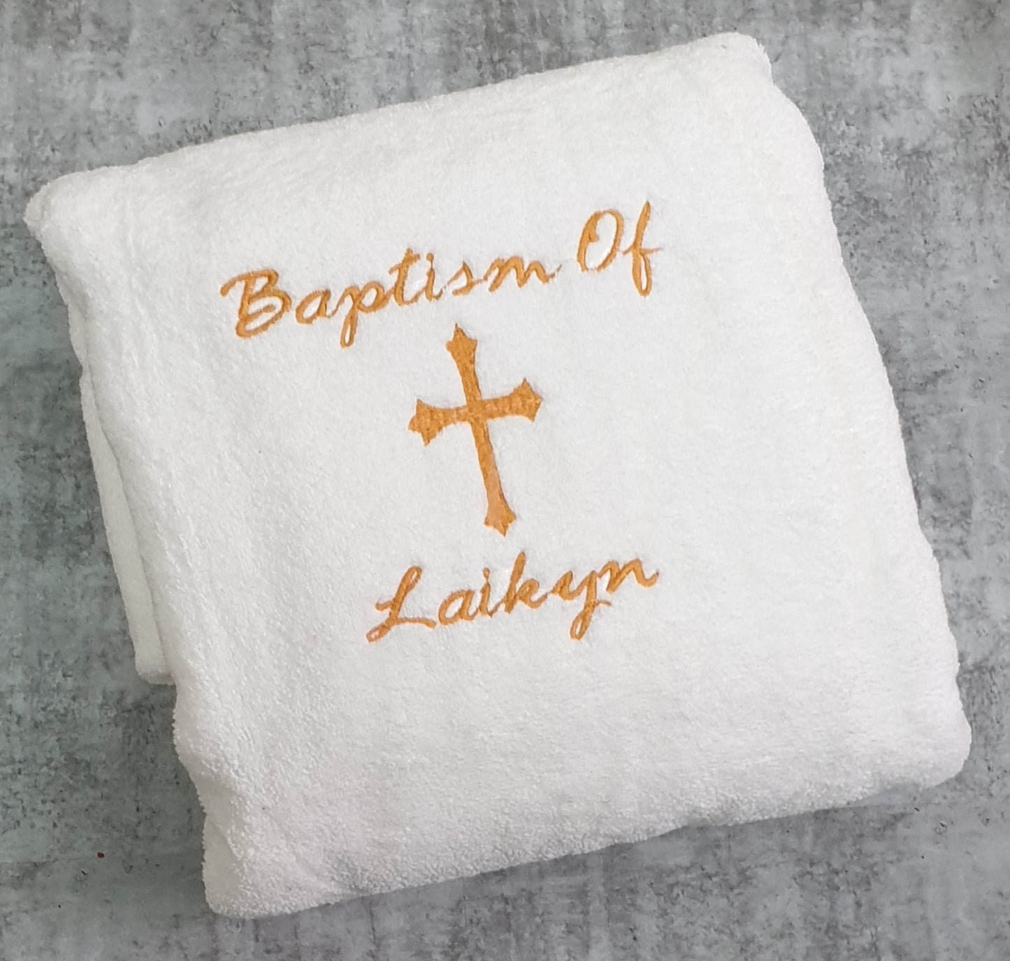 Towel with Embroidery