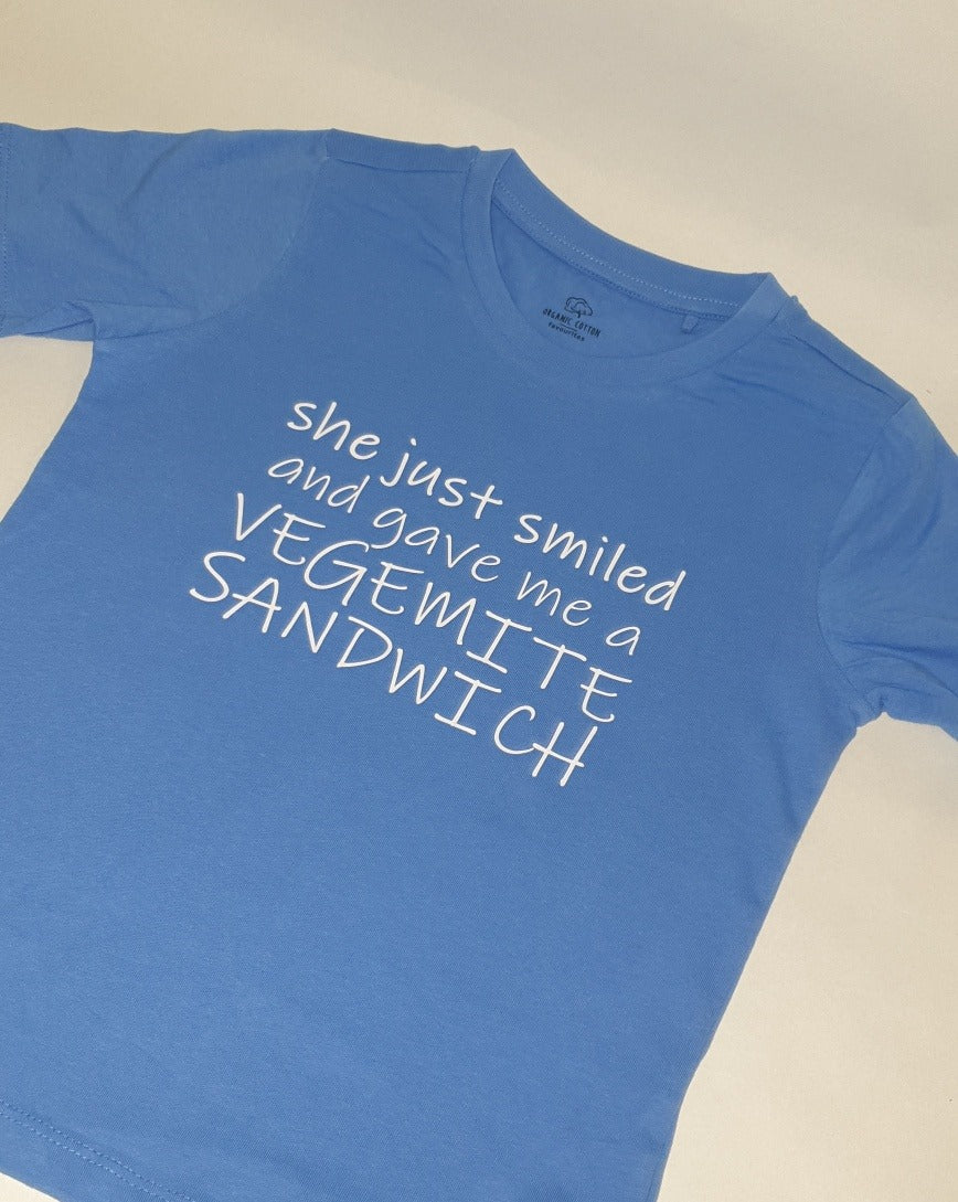 Australia Day Tshirt - 'vegemite sandwich'