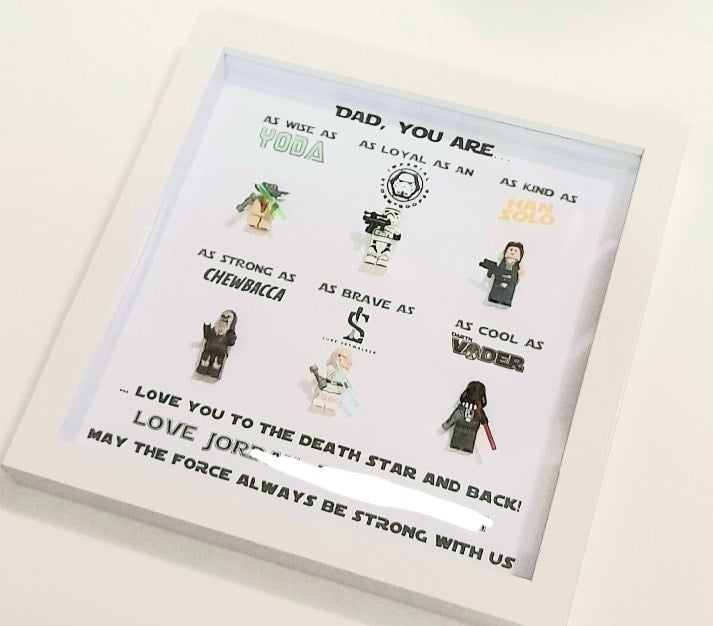 Lego Frame - 'star wars'