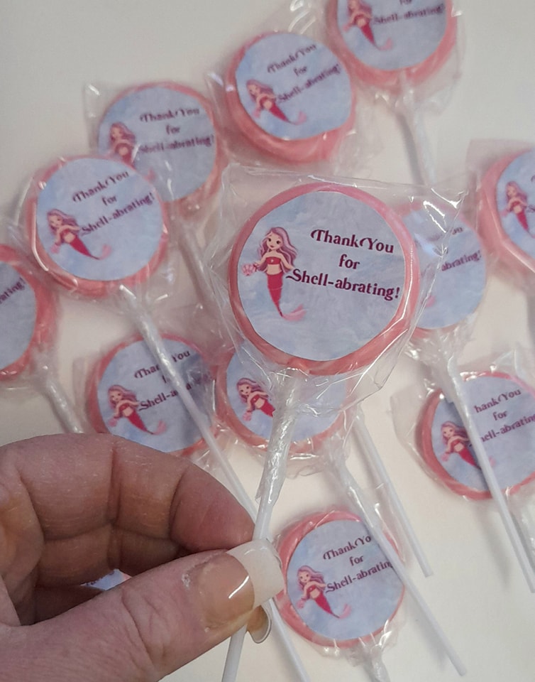 Lollipops - 'birthday themed'