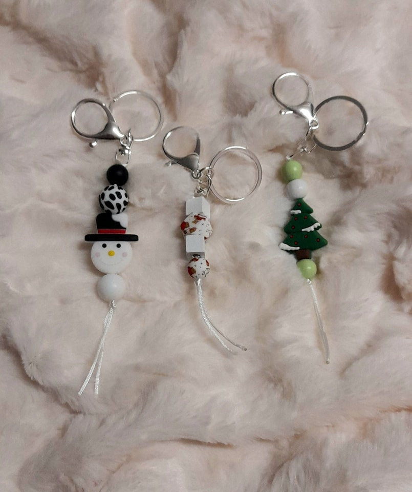 Keyring - 'handmade beaded'