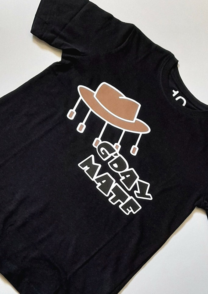 Australia Day Tshirt - 'akubra'