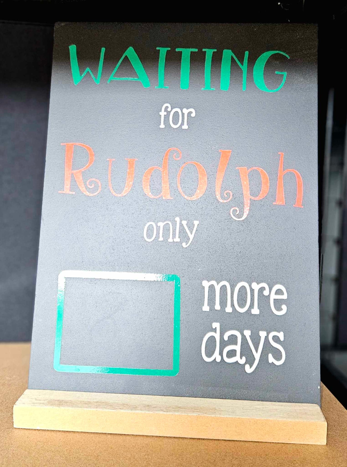 Christmas Countdown Chalk Boards