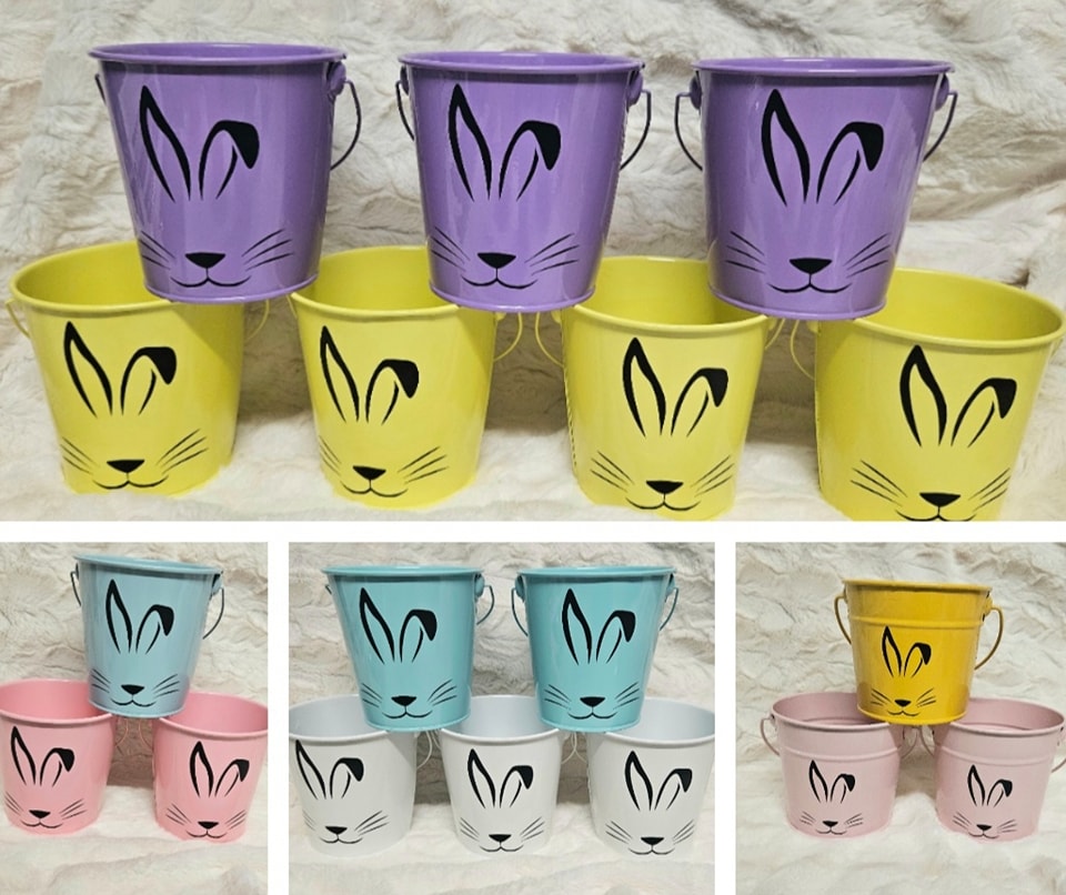 Easter Bunny Buckets