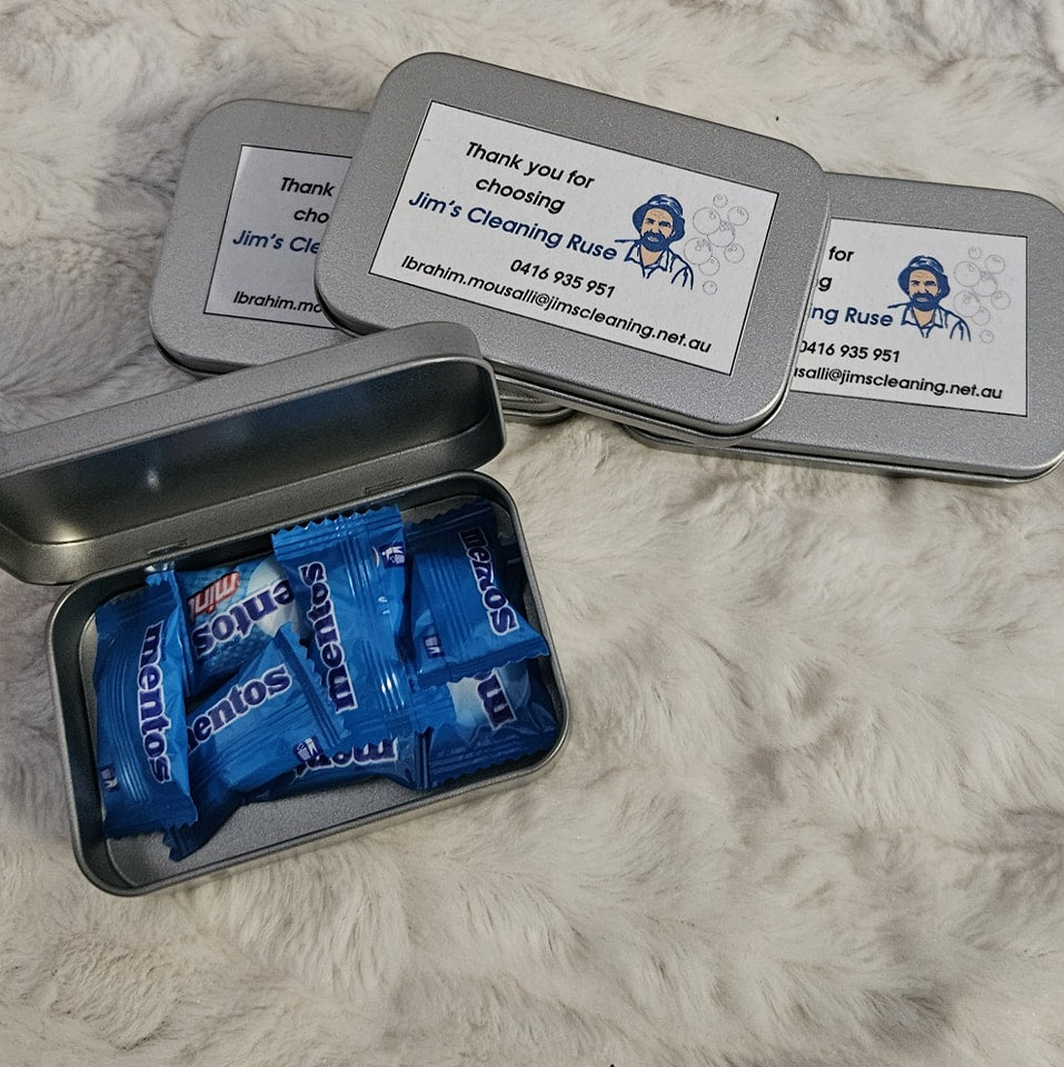 Lollie Tin - 'business themed'