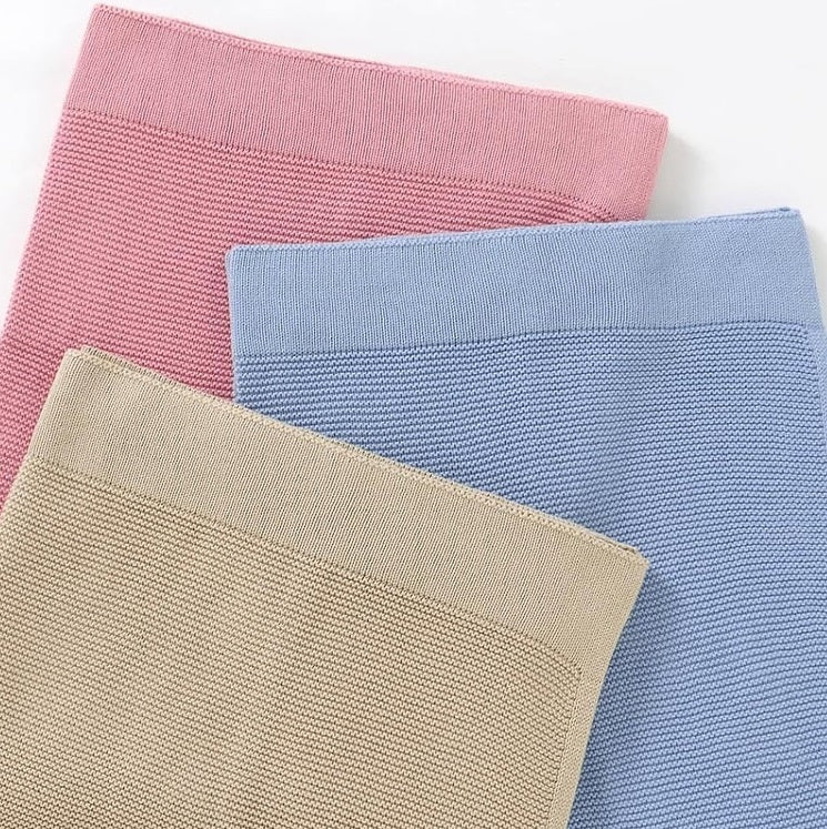 Blanket - 'cotton ribbed baby banket'
