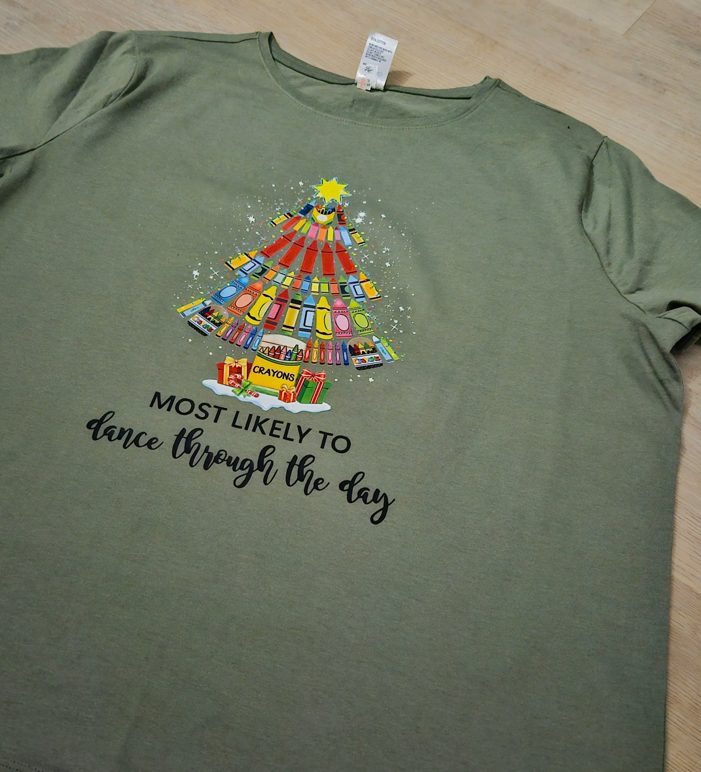 Christmas Tshirt  - 'educator most likely to'