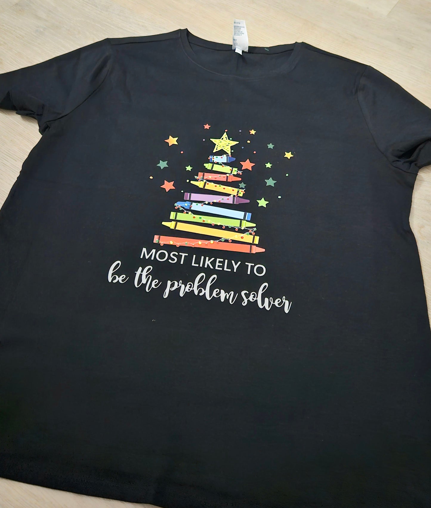 Christmas Tshirt  - 'educator most likely to'