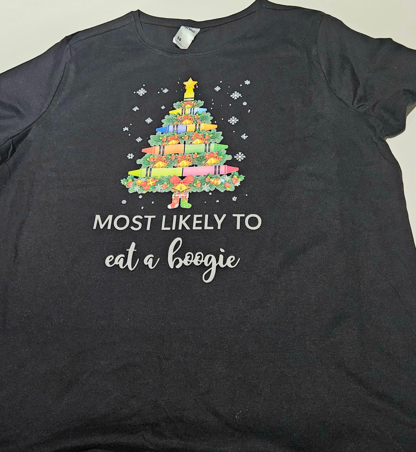 Christmas Tshirt  - 'educator most likely to'
