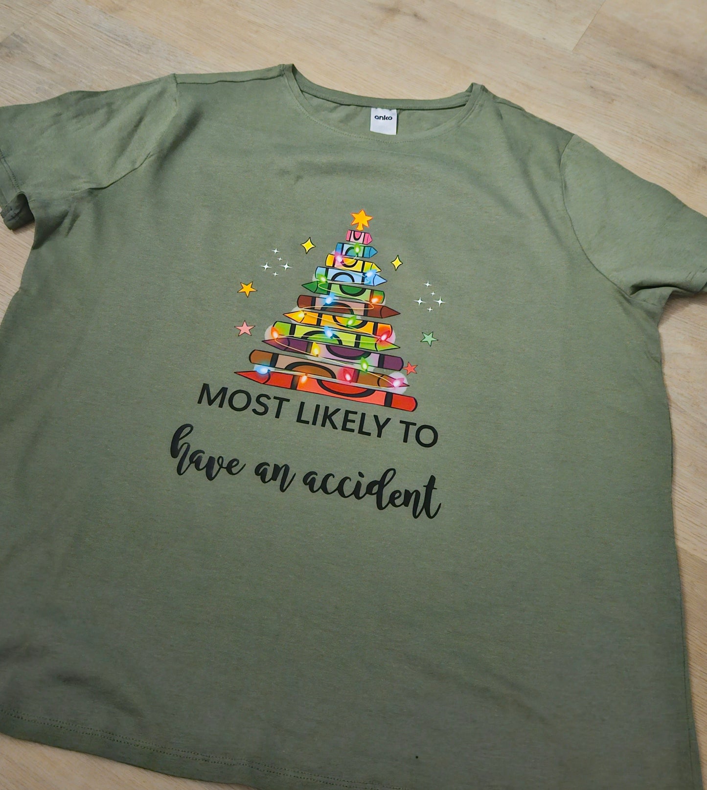 Christmas Tshirt  - 'educator most likely to'