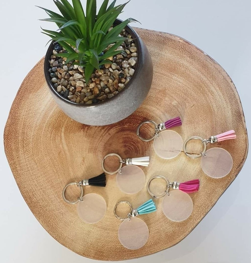 Keyring - '4cm circle'