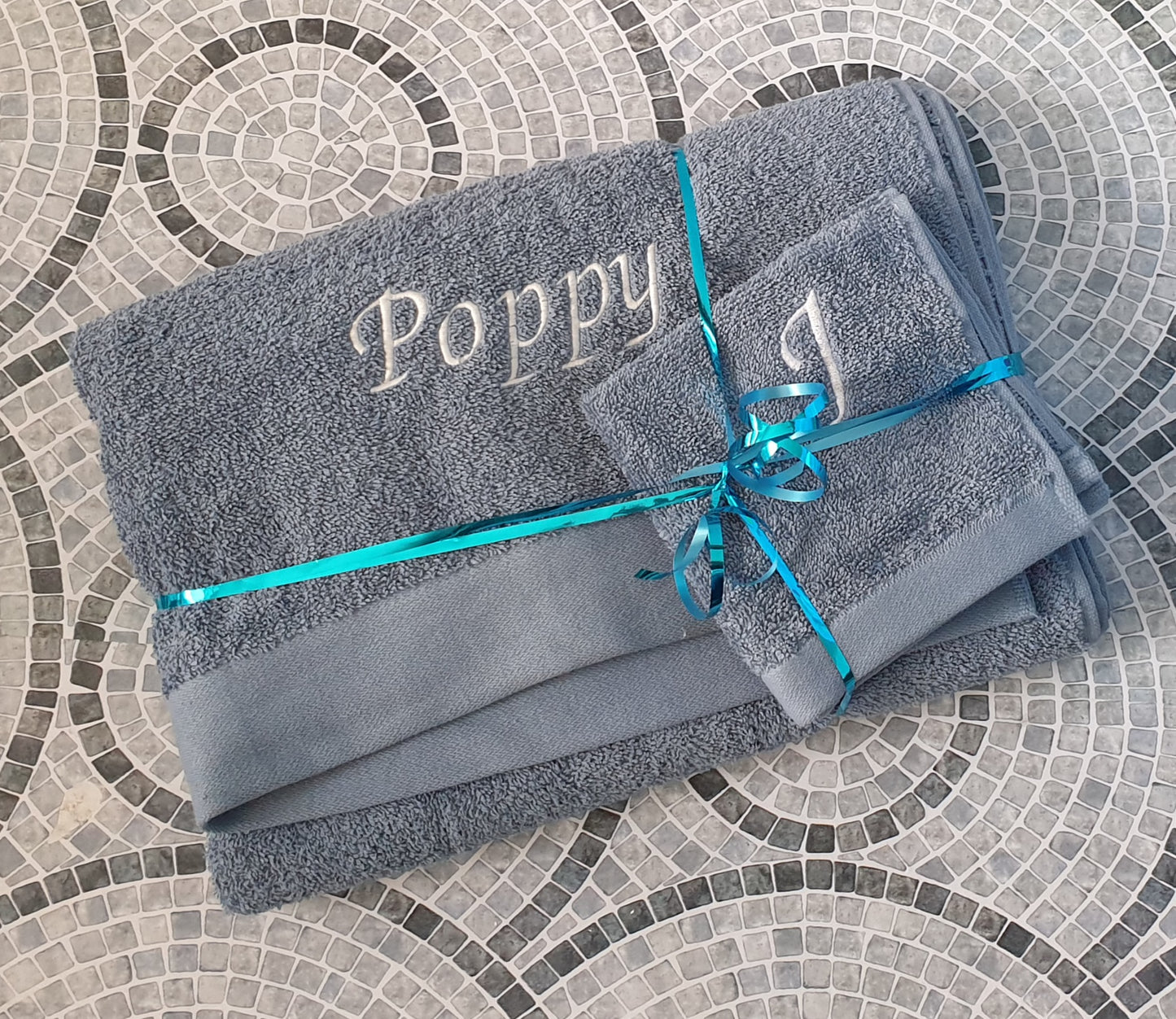 Towel with Embroidery