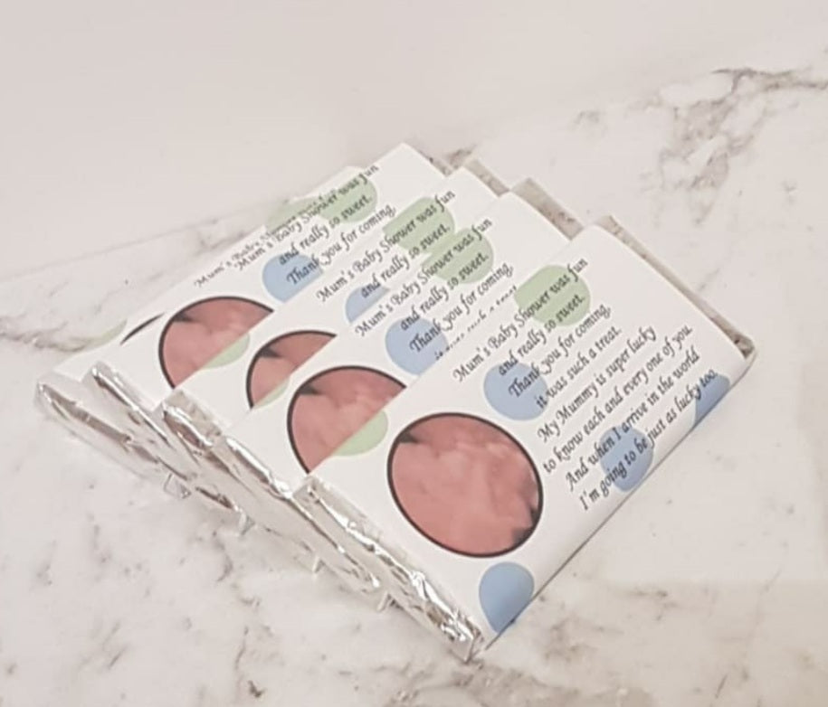 Chocolate Bars - 'baby themed'