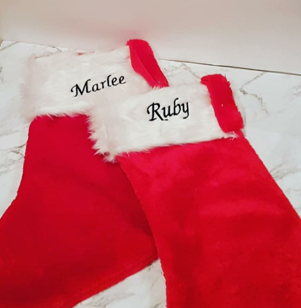 Christmas Santa Stocking