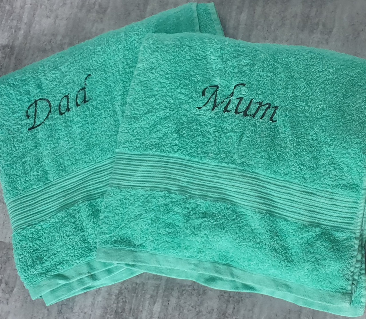 Towel with Embroidery