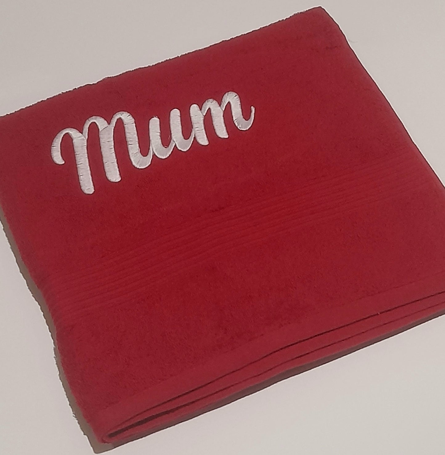 Towel with Embroidery