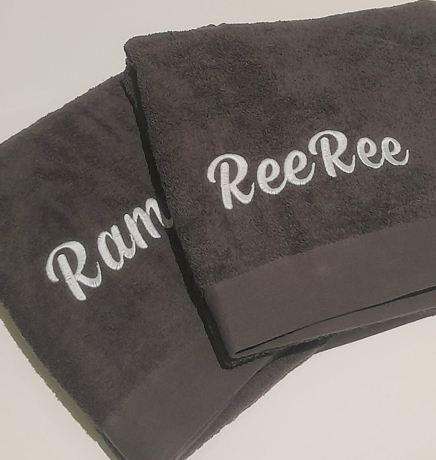 Towel with Embroidery