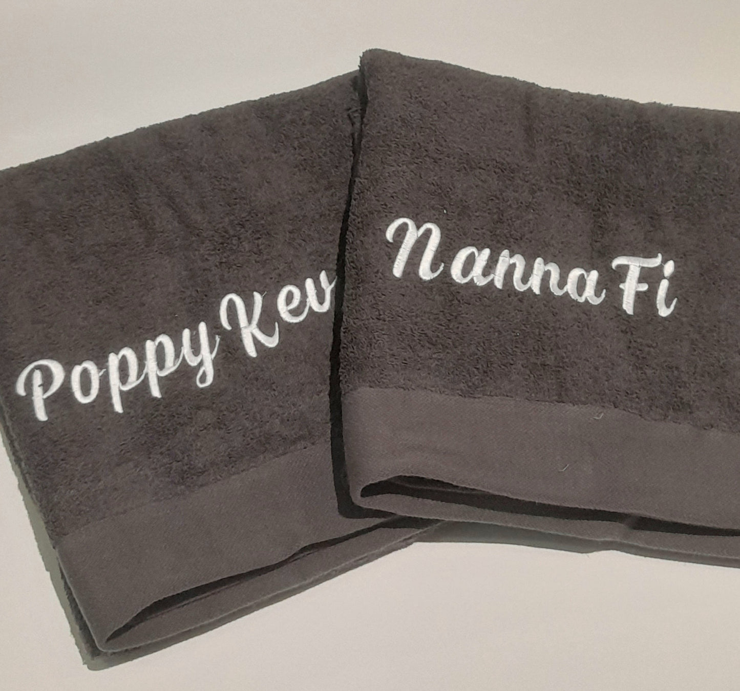Towel with Embroidery