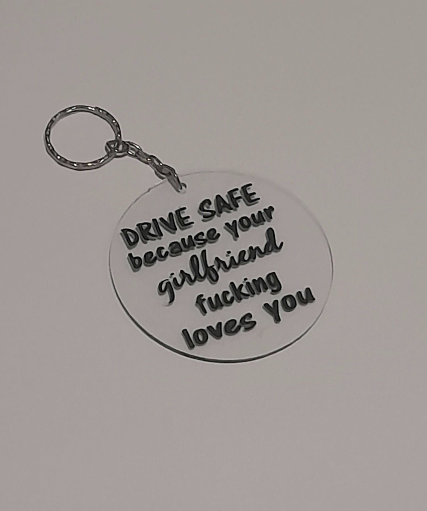 Keyring - '5cm circle'