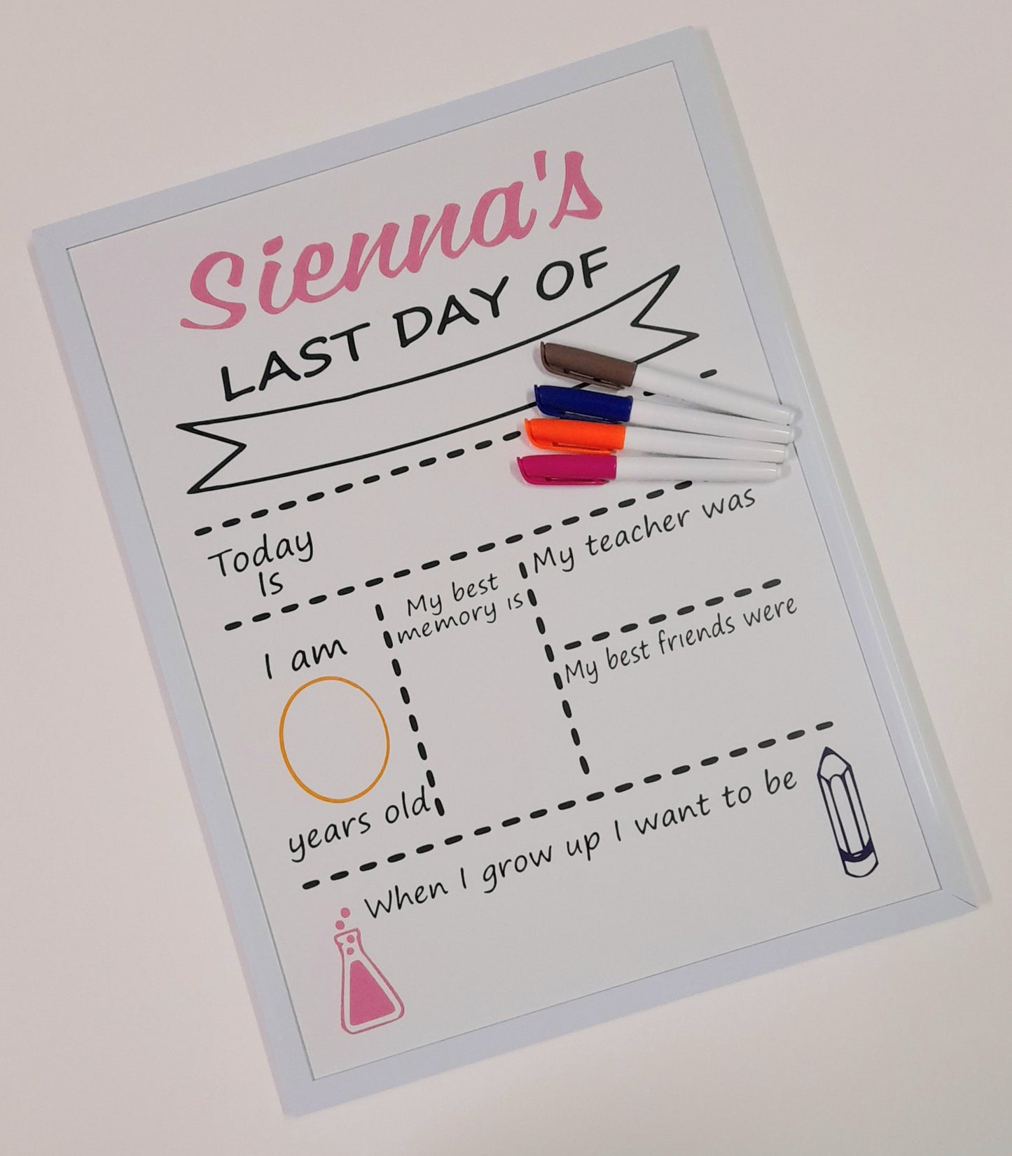 "My Last Day Of" Board