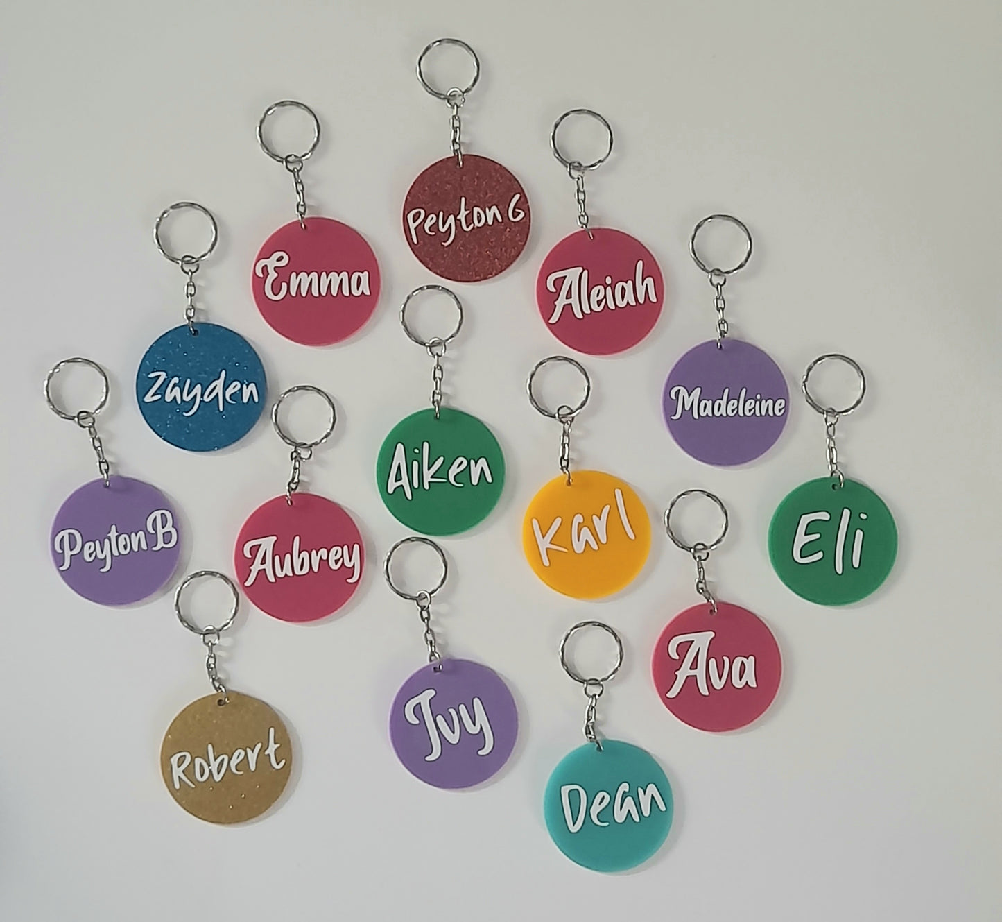 Keyring - '5cm circle'