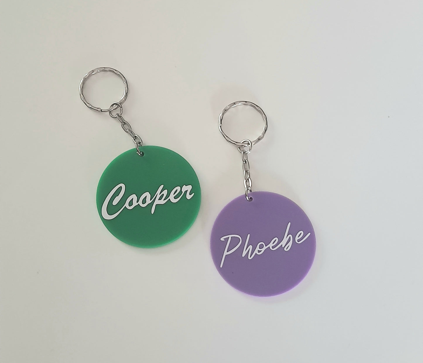 Keyring - '5cm circle'