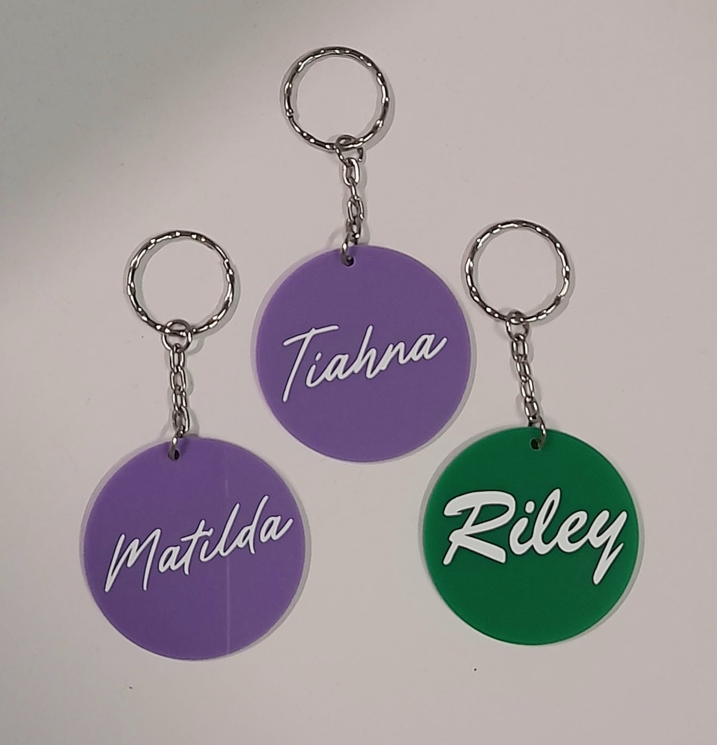 Keyring - '5cm circle'