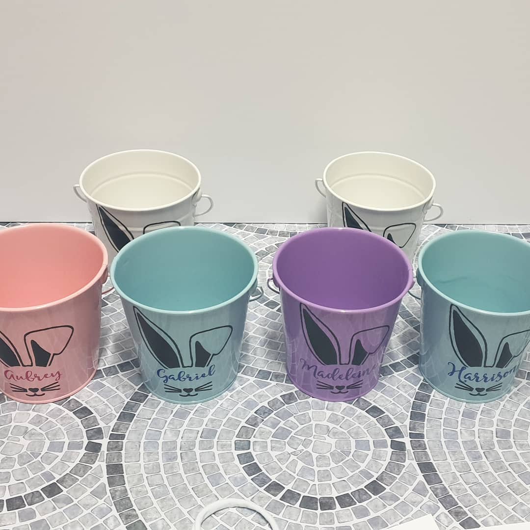 Easter Bunny Buckets