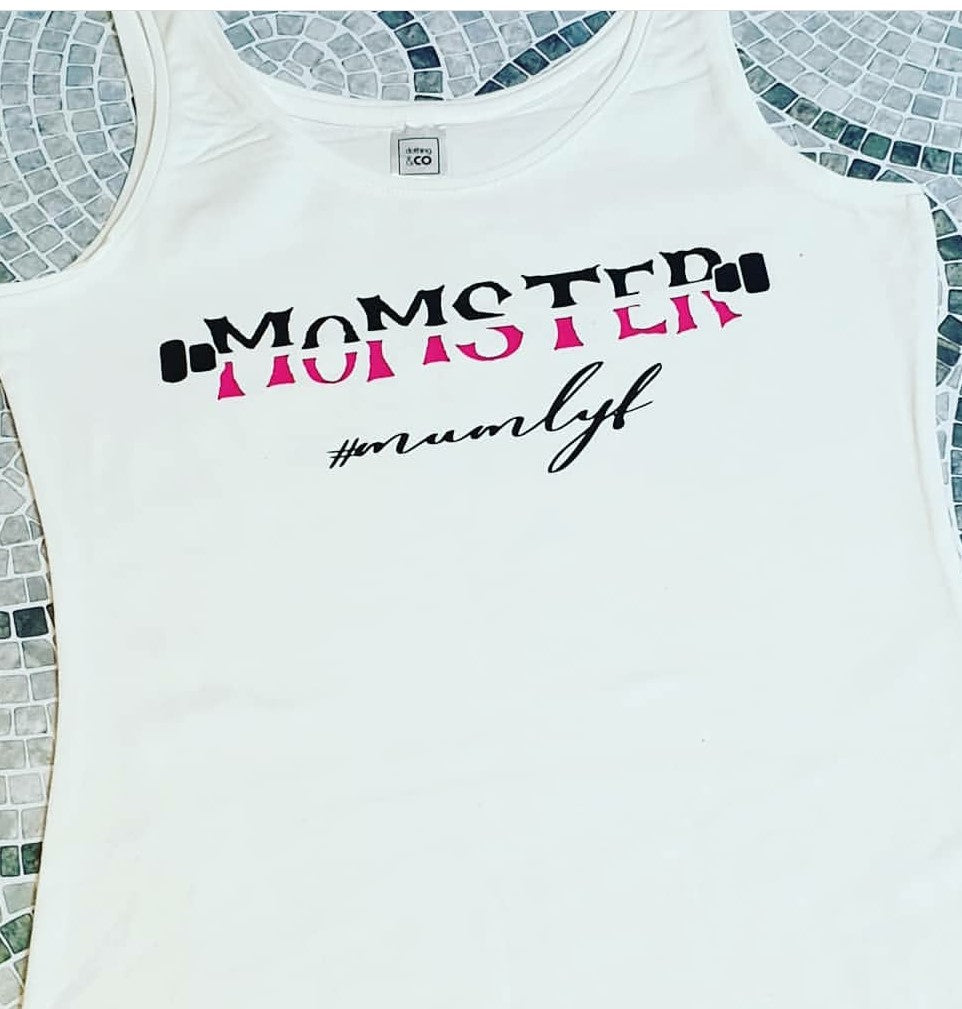 Halloween Tshirt - 'momster'