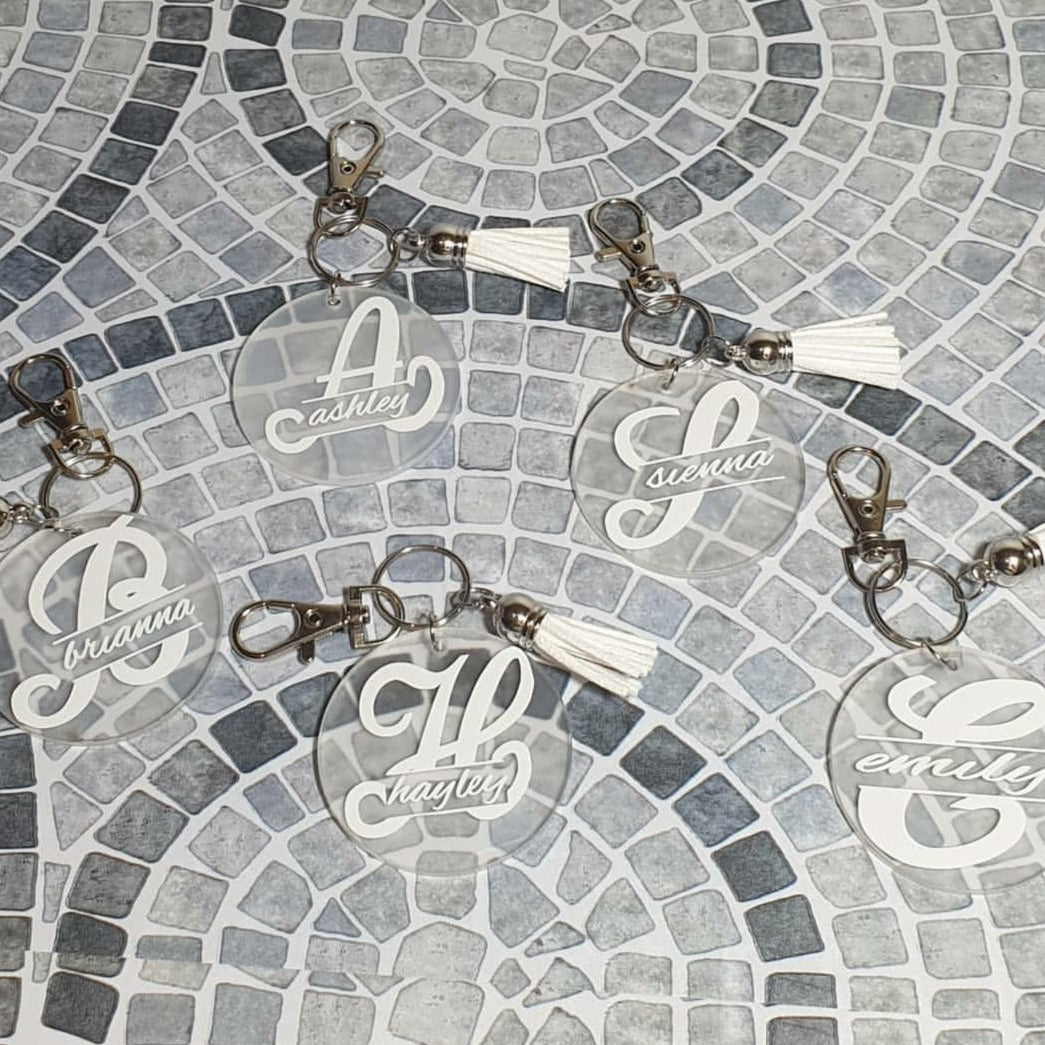 Keyring - '4cm circle'