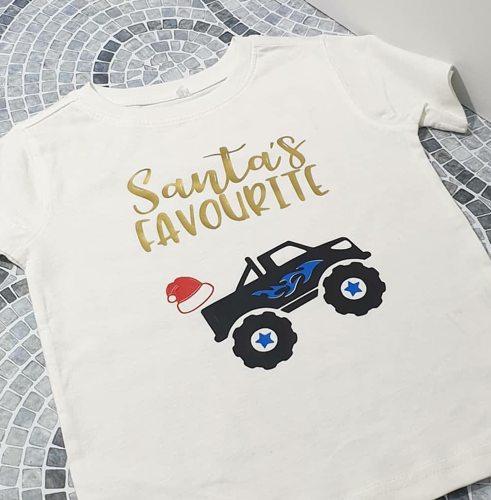 Christmas Tshirt - 'Christmas Santa's Favourite'
