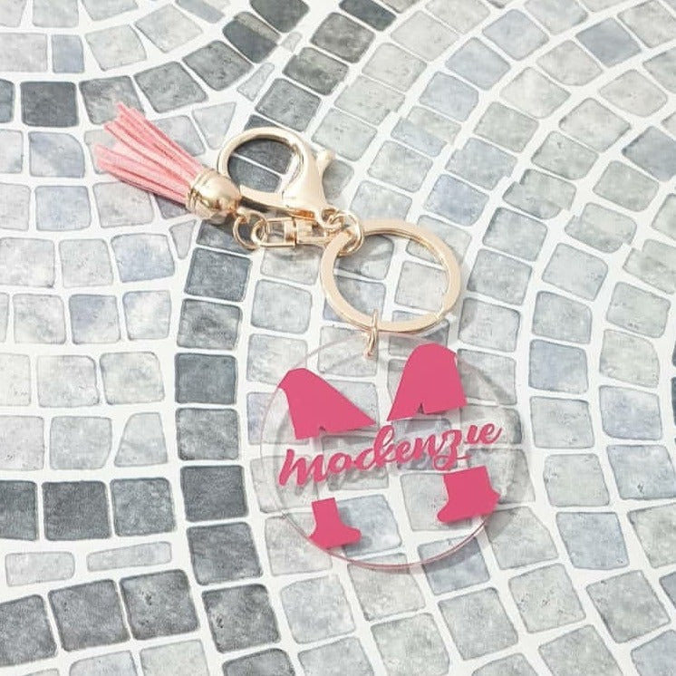 Keyring - '4cm circle'