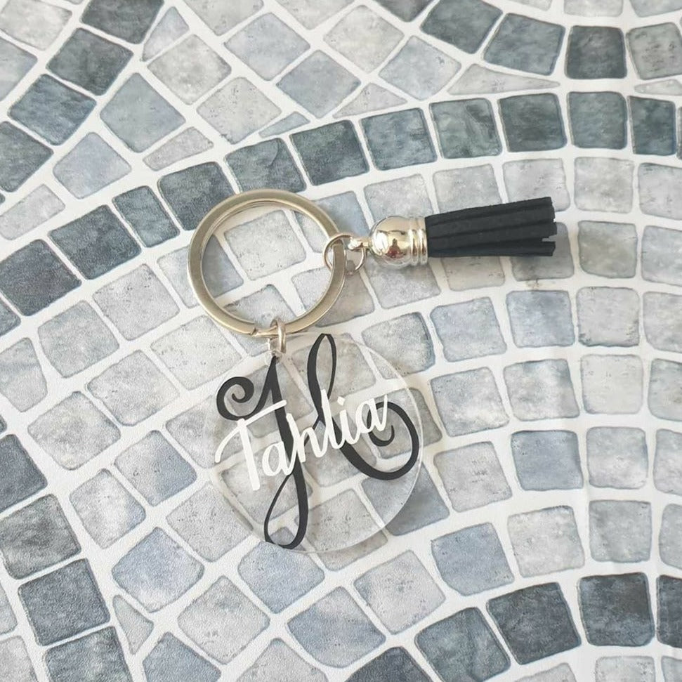 Keyring - '4cm circle'