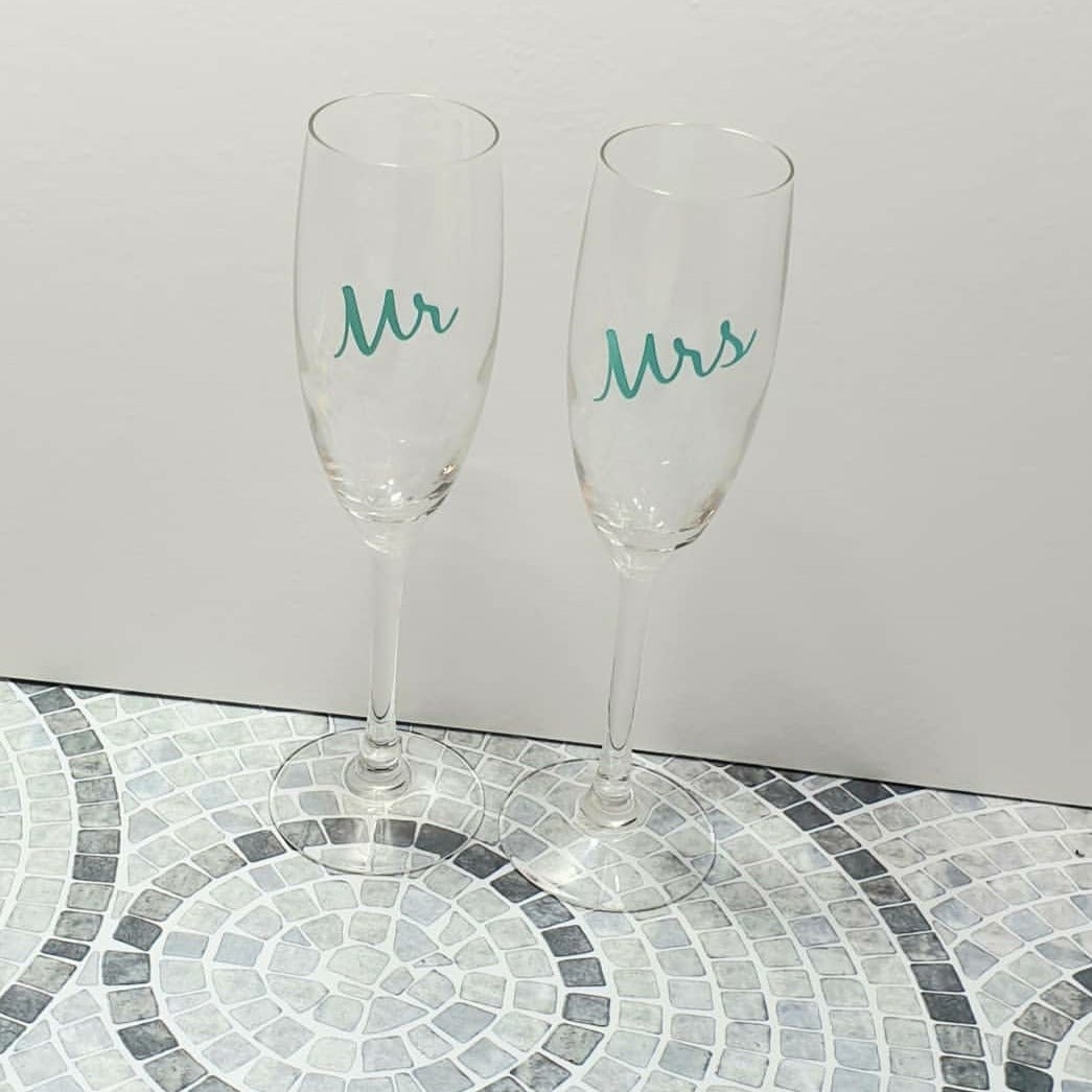 Wine Glass - 'wedding'