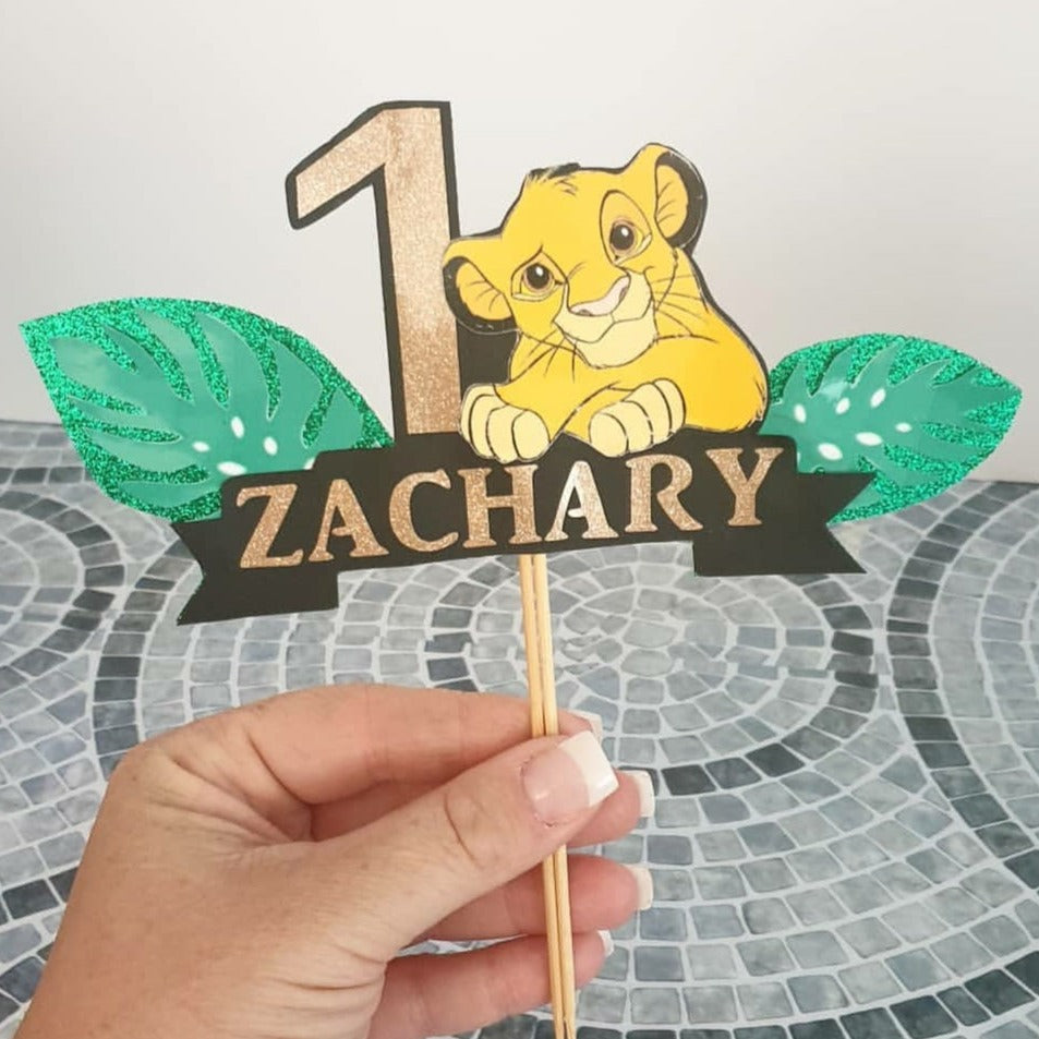 Cake Topper - 'birthday themed'