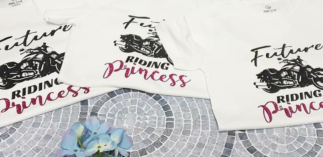 Kids Tshirt - 'future riding princess'
