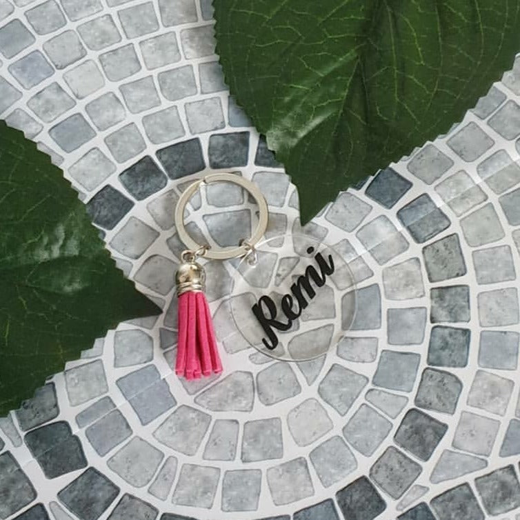 Keyring - '4cm circle'