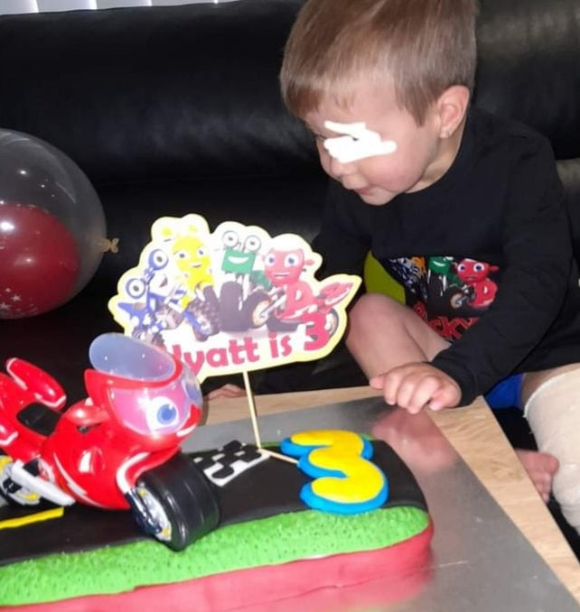 Cake Topper - 'birthday themed'