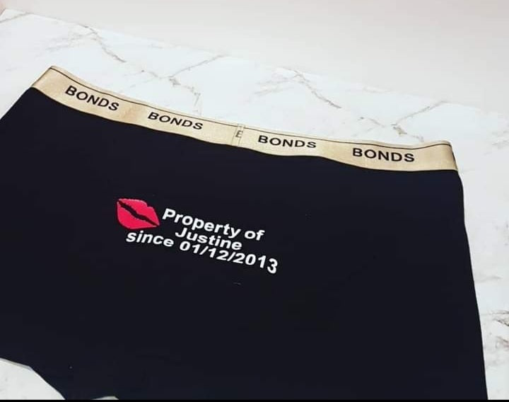 Underwear - 'property of'