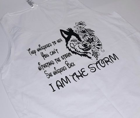 Booktok Design  - 'I am the storm'