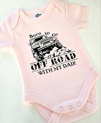 Kids Tshirt - 'born to go off road'