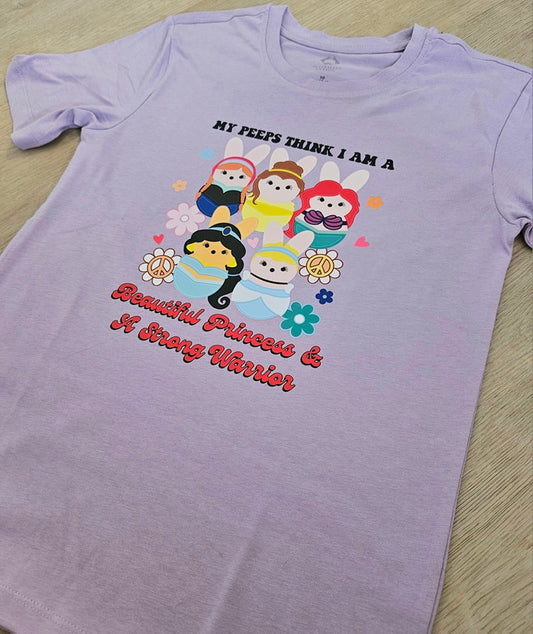 Easter Tshirt - 'PrincessPeeps'