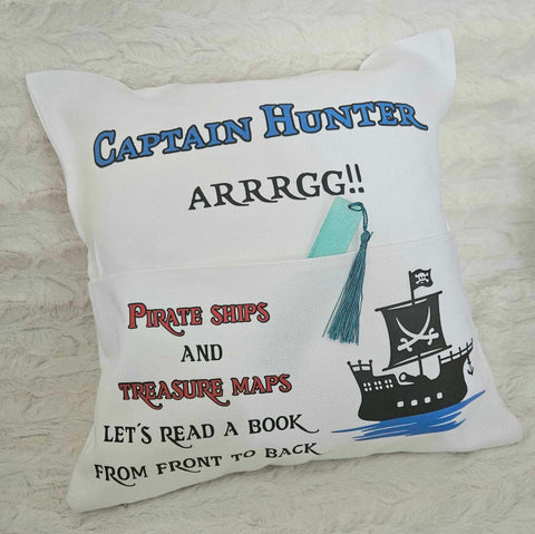 Cushion - 'reading/snack pillow'