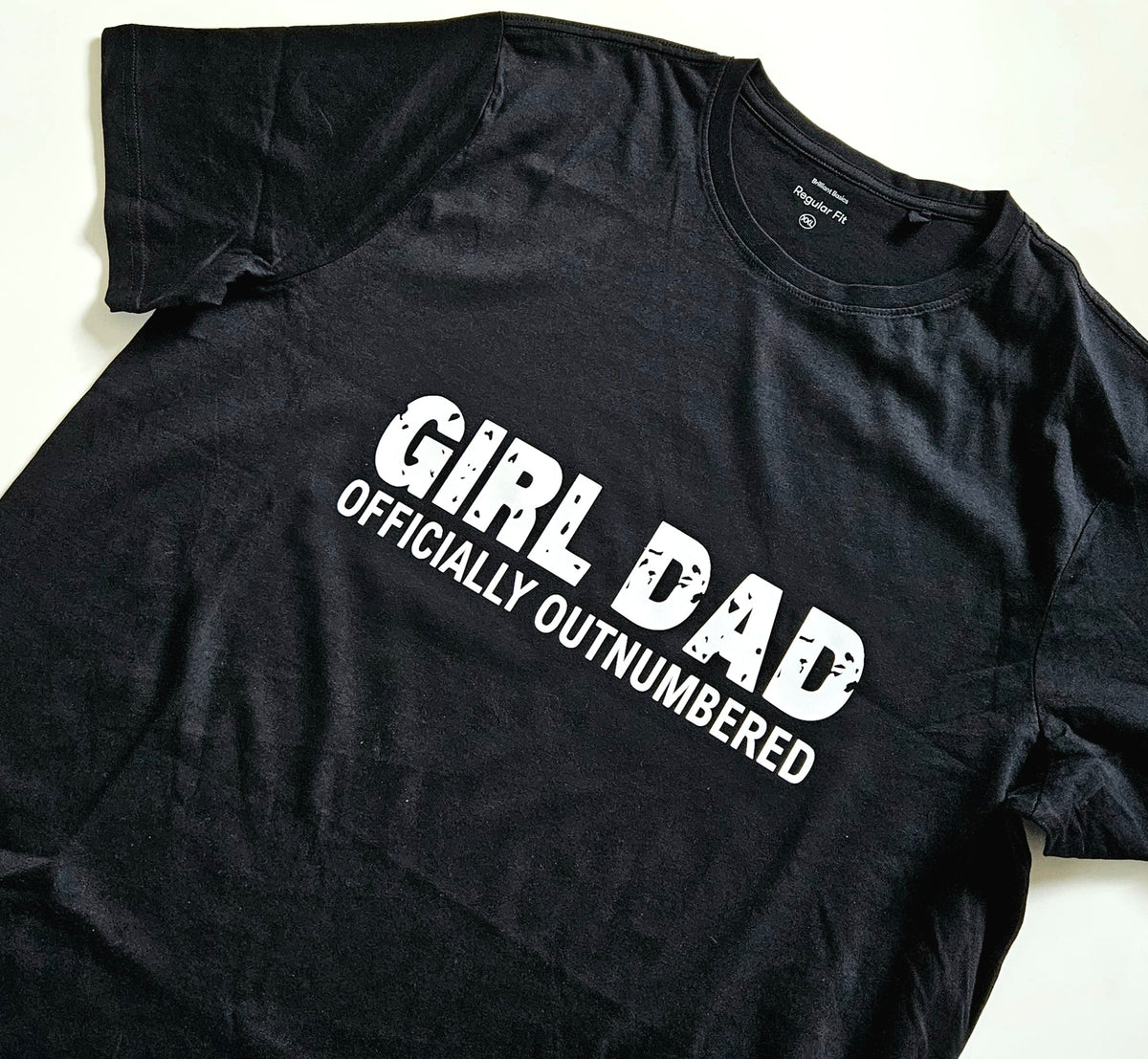 Officially Outnumbered Tshirt - 'girl dad officially outnumbered' – MCKCAW Designs