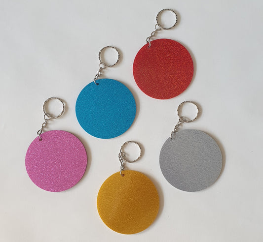 Keyring - '7cm circle'