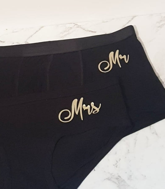 Underwear - 'matching mr & mrs'