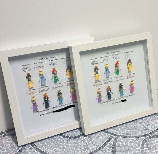 Lego Frame - 'princesses'