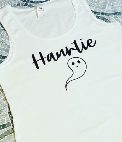 Halloween Tshirt - 'hauntie'