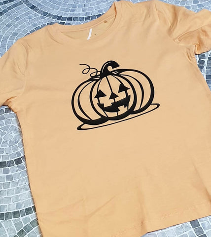 Halloween Tshirt - 'pumpkin'