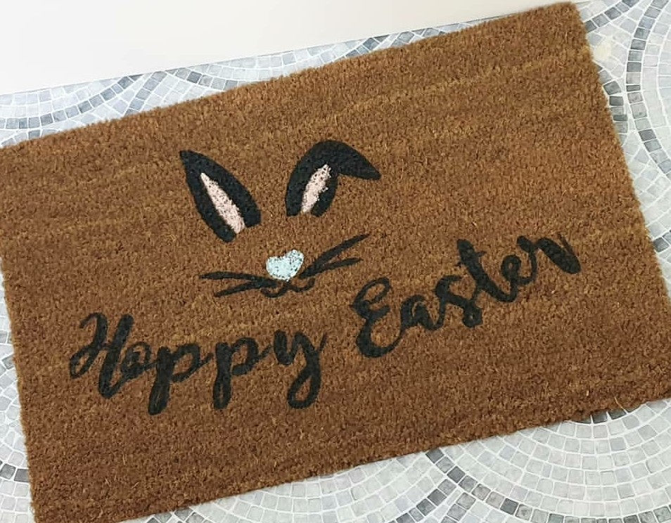 Door Mat - 'easter themed'